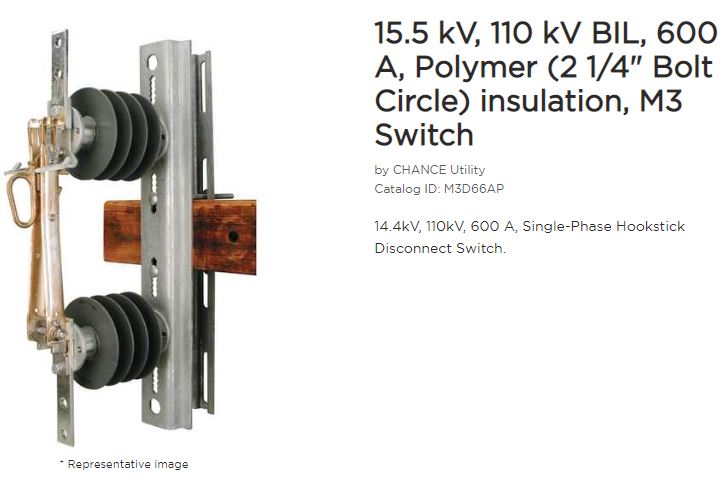 Switch Hook 600A 15kv